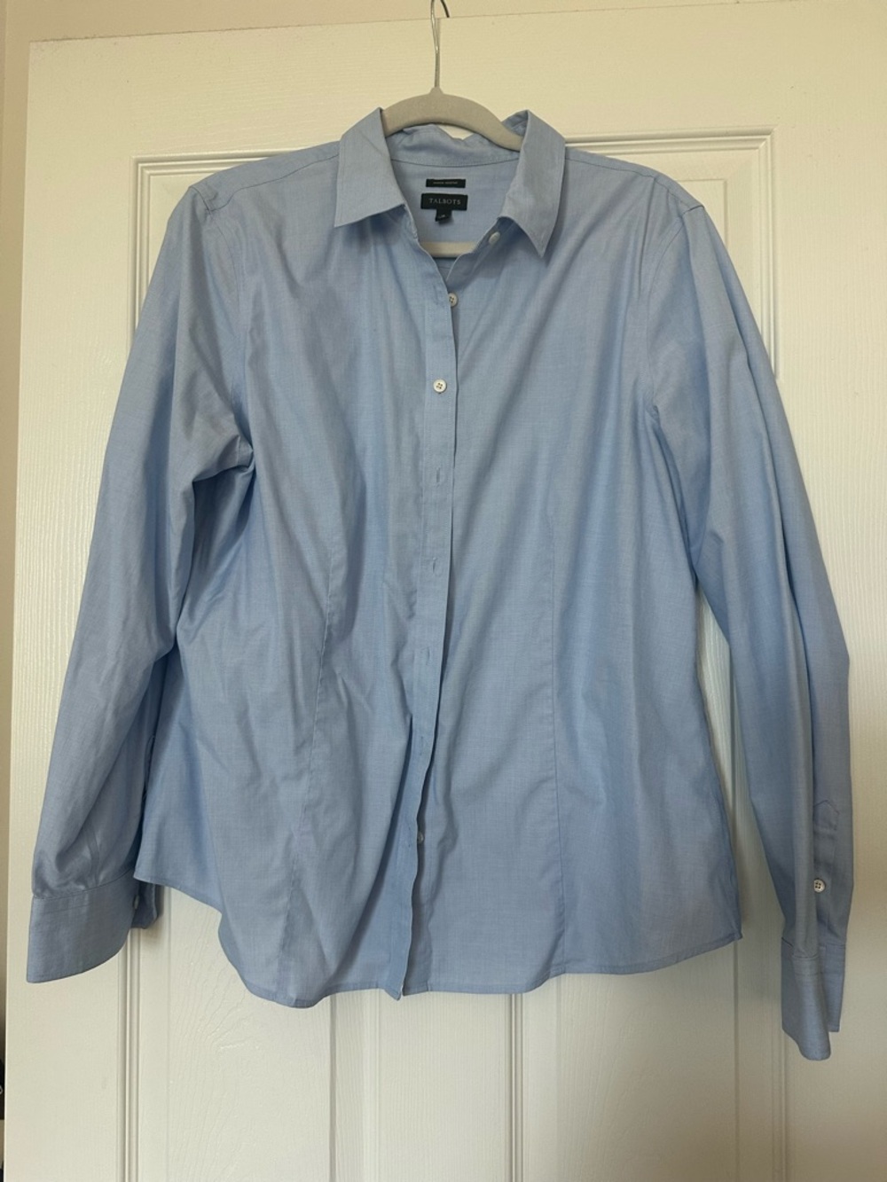 Talbots Light Blue Women's Button-Down Dress Shirt